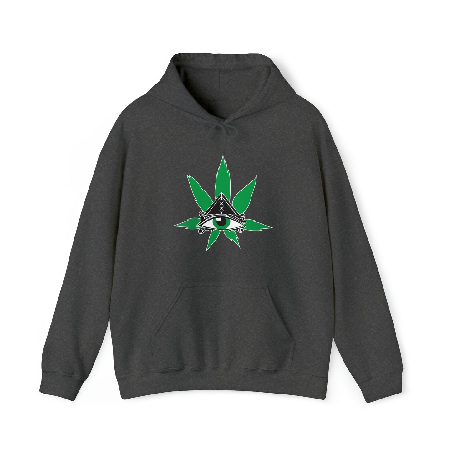 Eye of Bruh (Ra) Hoodie Heavyweight Sweatshirt Cannabis Third Eye