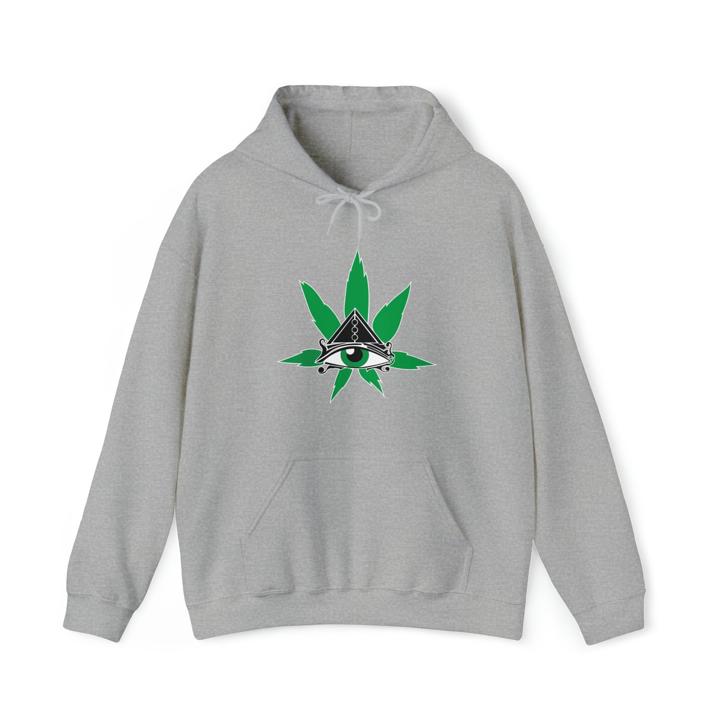 Eye of Bruh (Ra) Hoodie Heavyweight Sweatshirt Cannabis Third Eye