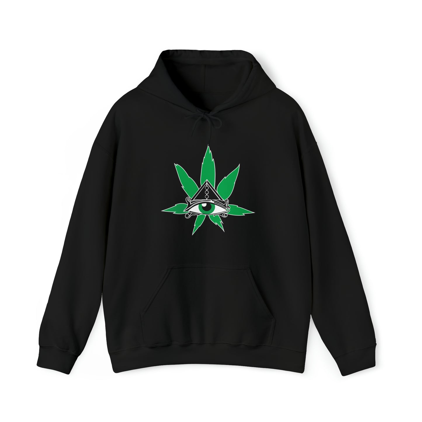 Eye of Bruh (Ra) Hoodie Heavyweight Sweatshirt Cannabis Third Eye