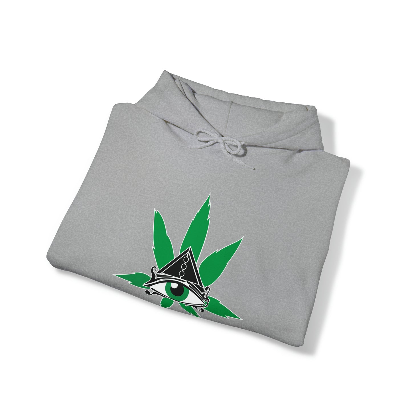 Eye of Bruh (Ra) Hoodie Heavyweight Sweatshirt Cannabis Third Eye