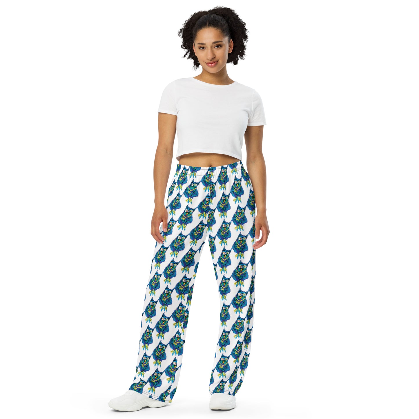 Trippy Wicked Owlz All-Over Print Lounge Pajama Sleep Pants