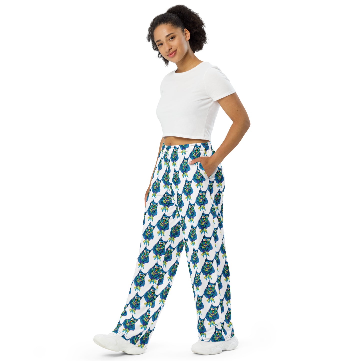 Trippy Wicked Owlz All-Over Print Lounge Pajama Sleep Pants