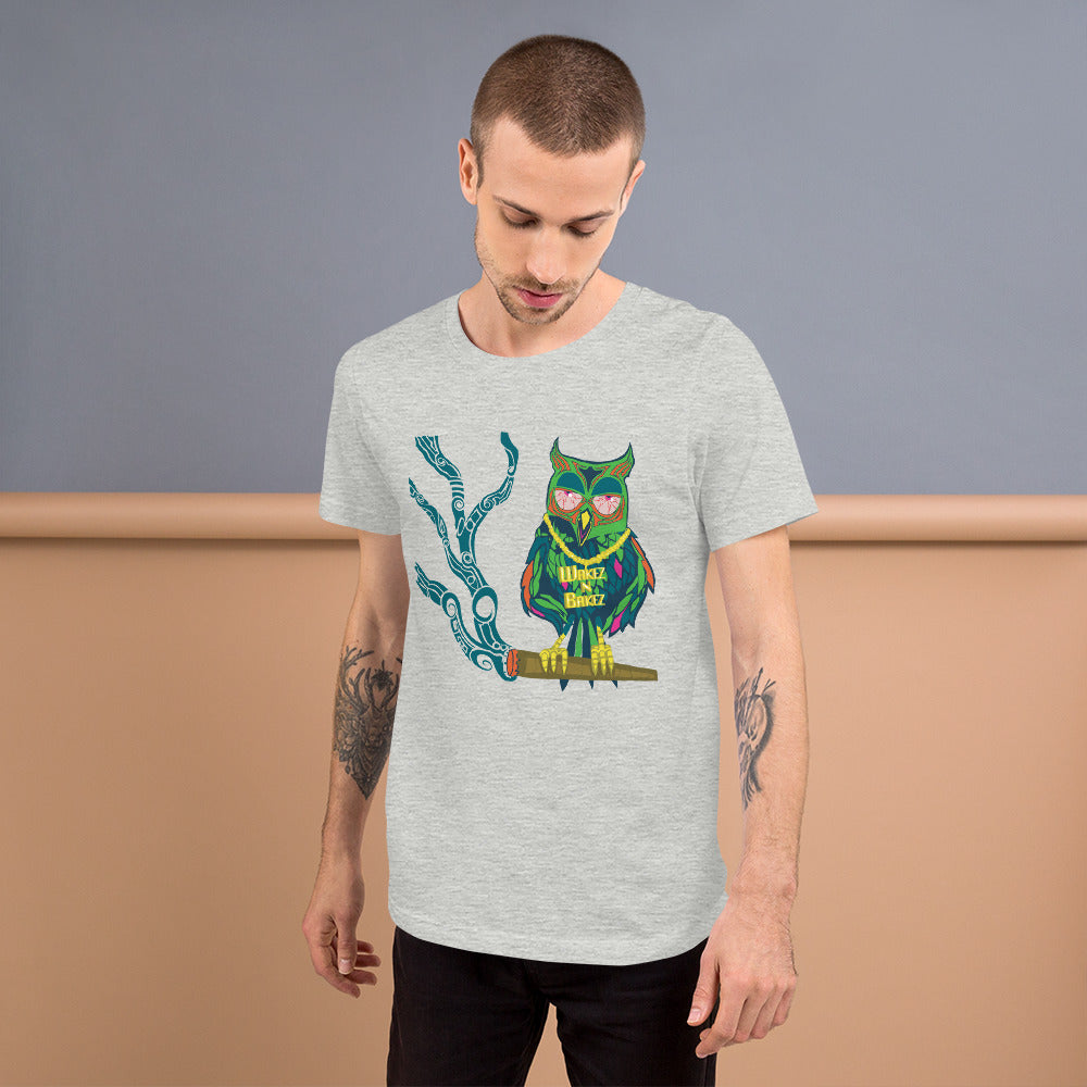 Wicked Owlz Wakez and Bakez Trippy T-Shirt
