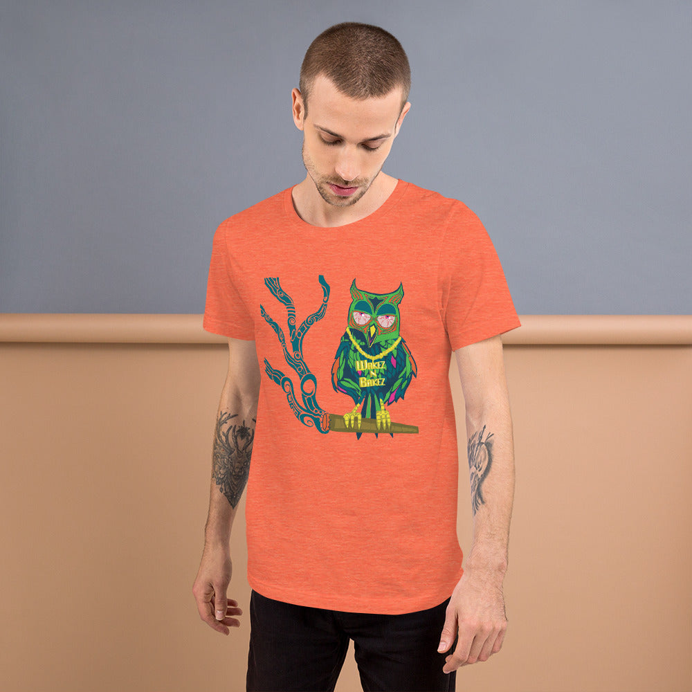 Wicked Owlz Wakez and Bakez Trippy T-Shirt