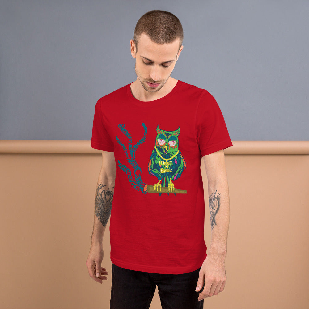 Wicked Owlz Wakez and Bakez Trippy T-Shirt